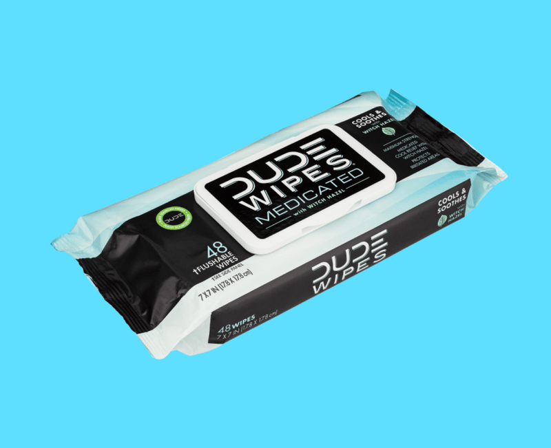 DUDE Wipes Medicated